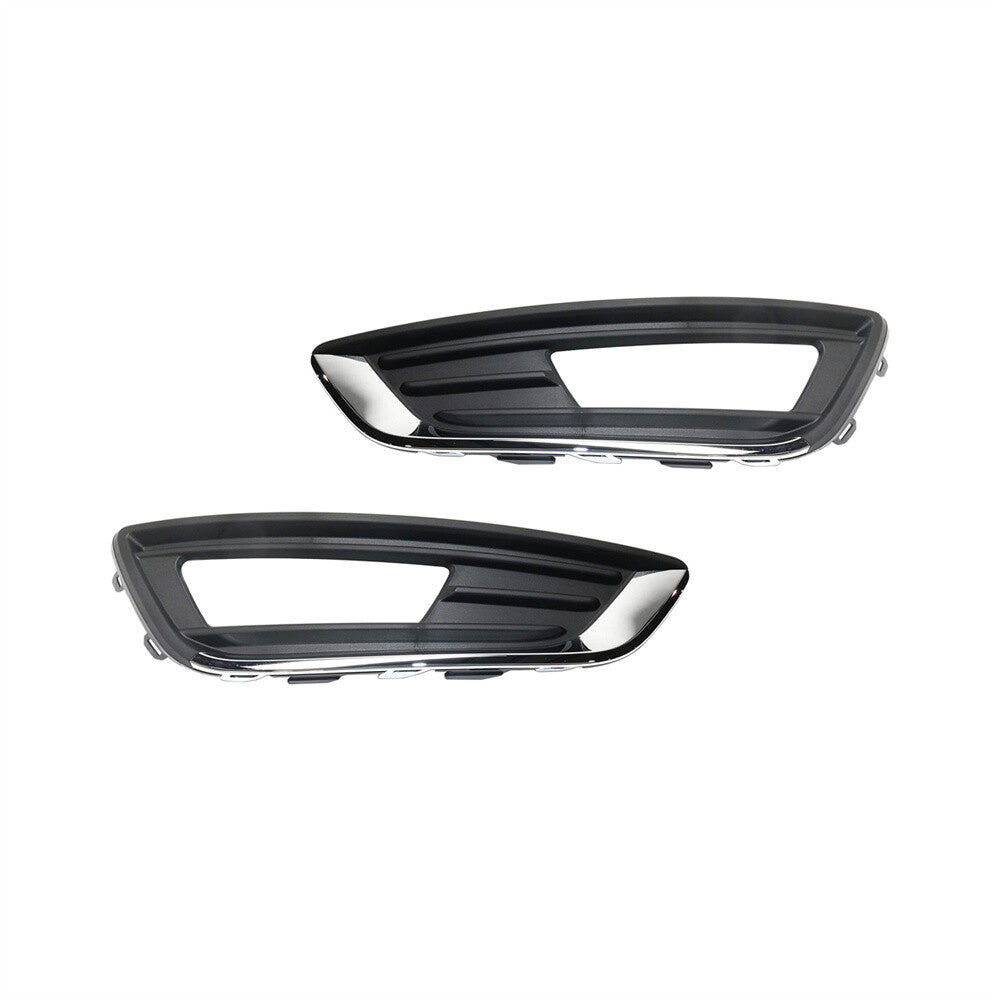 For 15-17 for Ford Focus F1EJ-15A299-ABPair Front Bumper Fog Light Lamp Cover Bezel