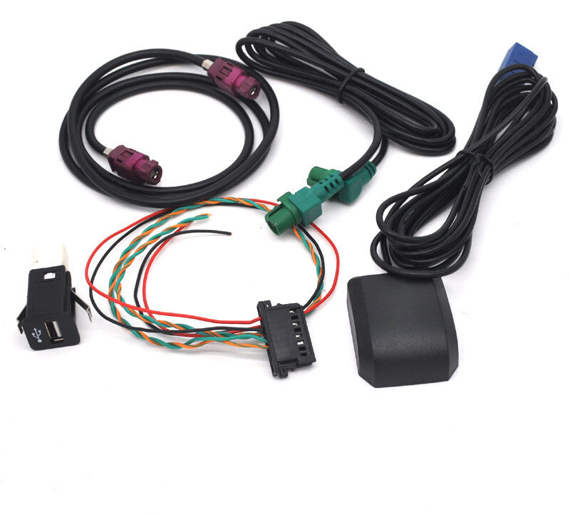 Retrofit CIC Navigation SAT NAV COMBOX cable CID for BMW E60 E61 E63 M5 M6 5 6