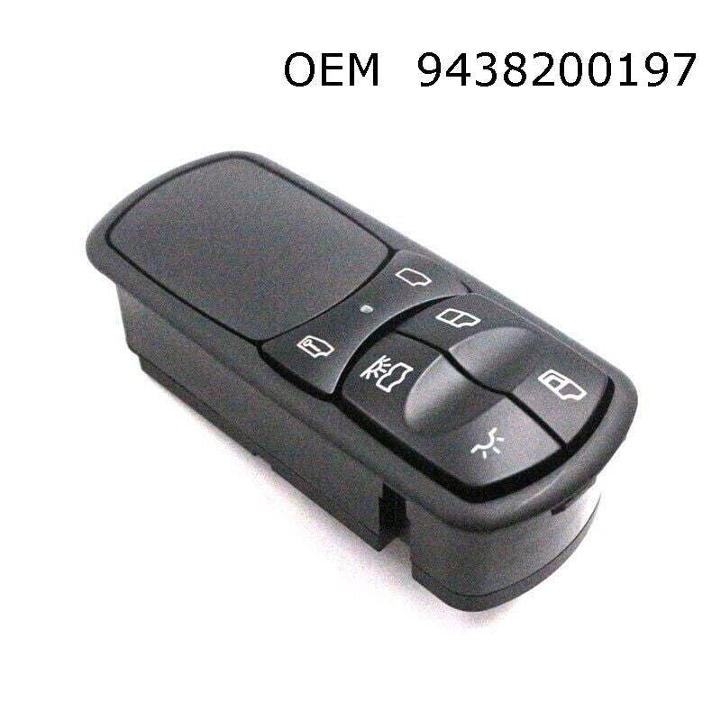 for Mercedes Benz Actros Truck 9438200197 Driver Side Master Power Window Switch