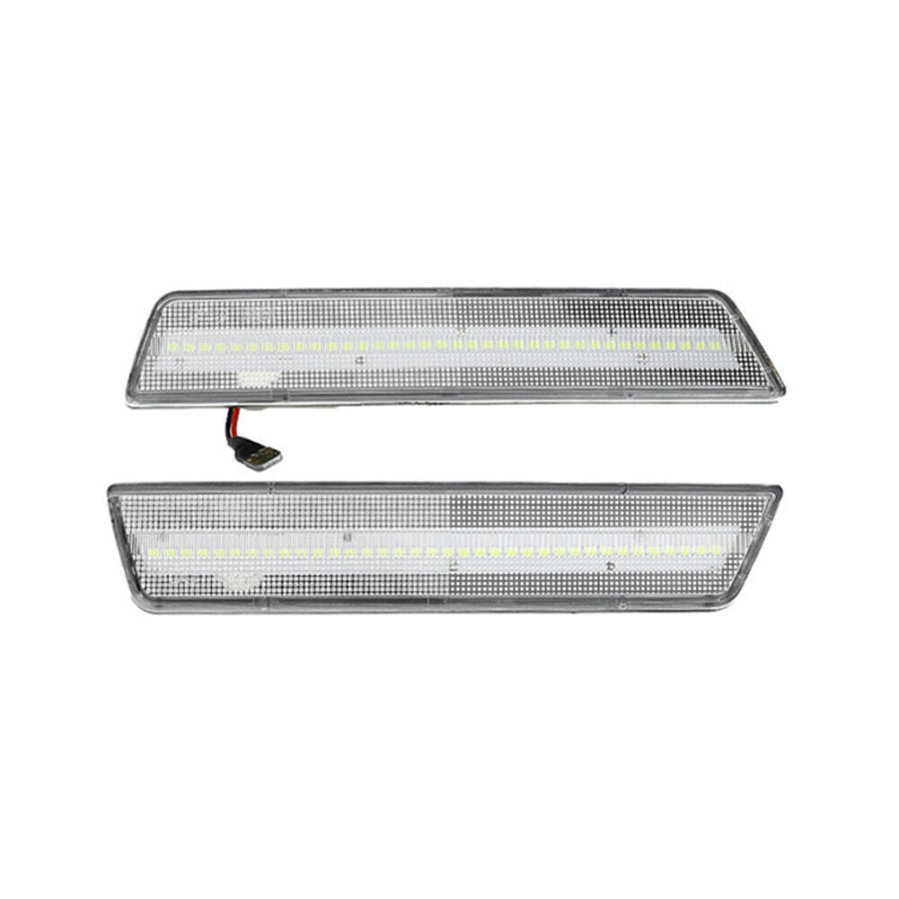 For 08-14 for Dodge for Challenger /11-14 Charger White LED Rear Side Marker Red Lights