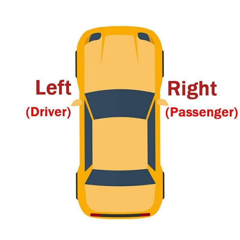 Pair Front Bumper Fog Light Clear Lens driving lamp for Hyundai Accent 1998-1999
