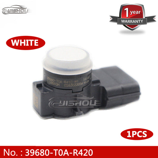 39680-T0A-R420 PDC Right Bumper Parking Assist Sensor, White, for Honda Accord