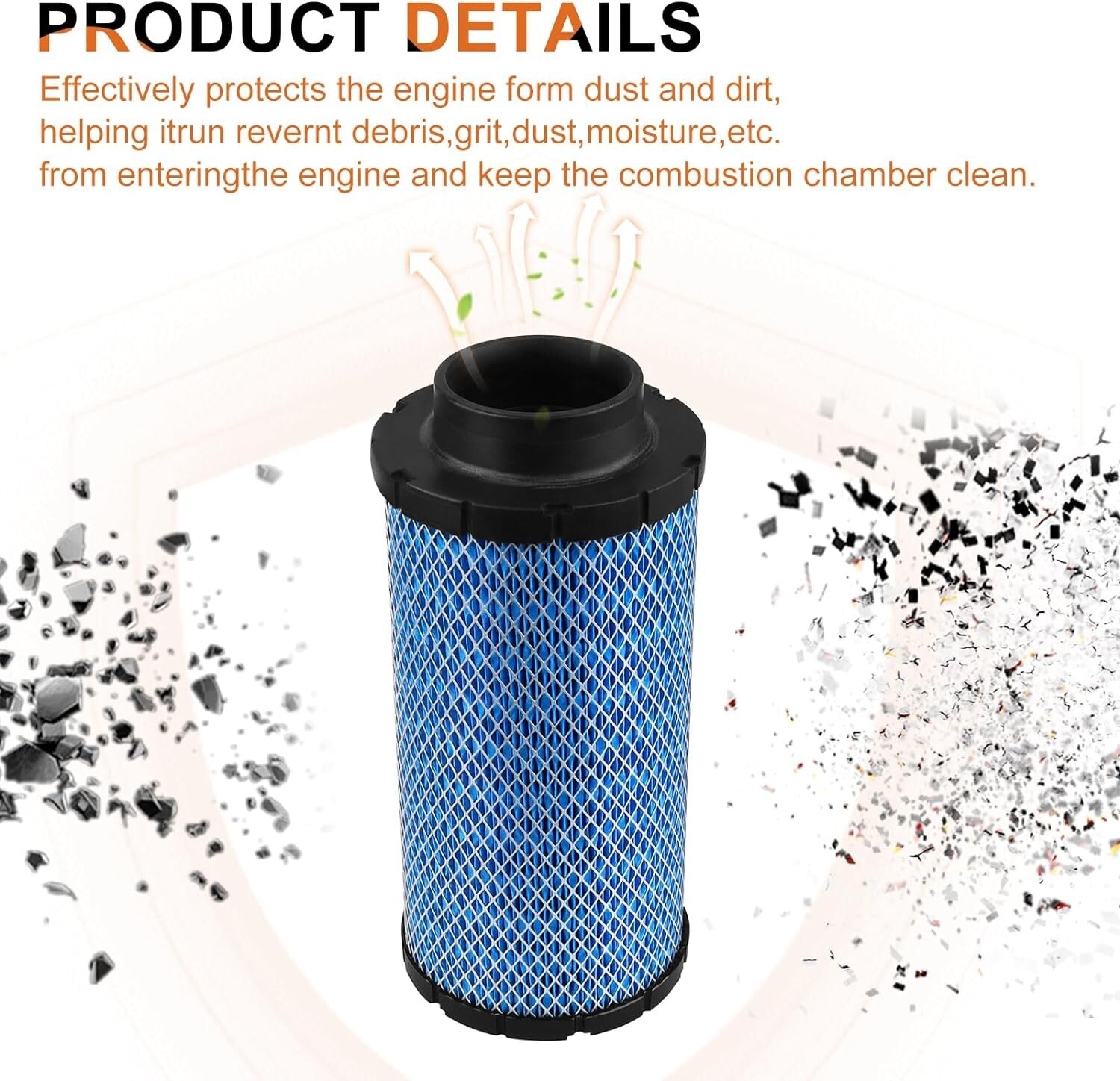 Air Filter for Polaris Ranger RZR XP 1000 RZR XP4 1000 RZR XP4 Turbo 2014-2019