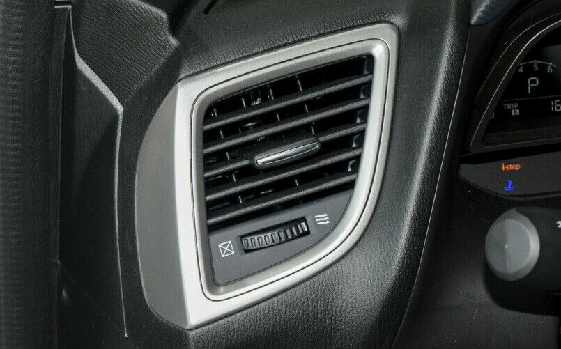 for Mazda 3 Axela 2014-2018 ABS Carbon Fiber Dashboard LR Air Outlet Vent Trim