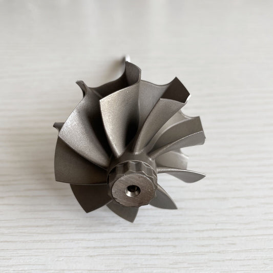 TD04HLRX Reverse 48.1/53 mm 9-blade turbine shaft and wheels for Mitsubishi