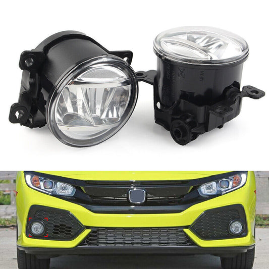 for Honda Pilot Passport 2017-2021 18 19 Pair Front Bumper LED Fog Light Lamps