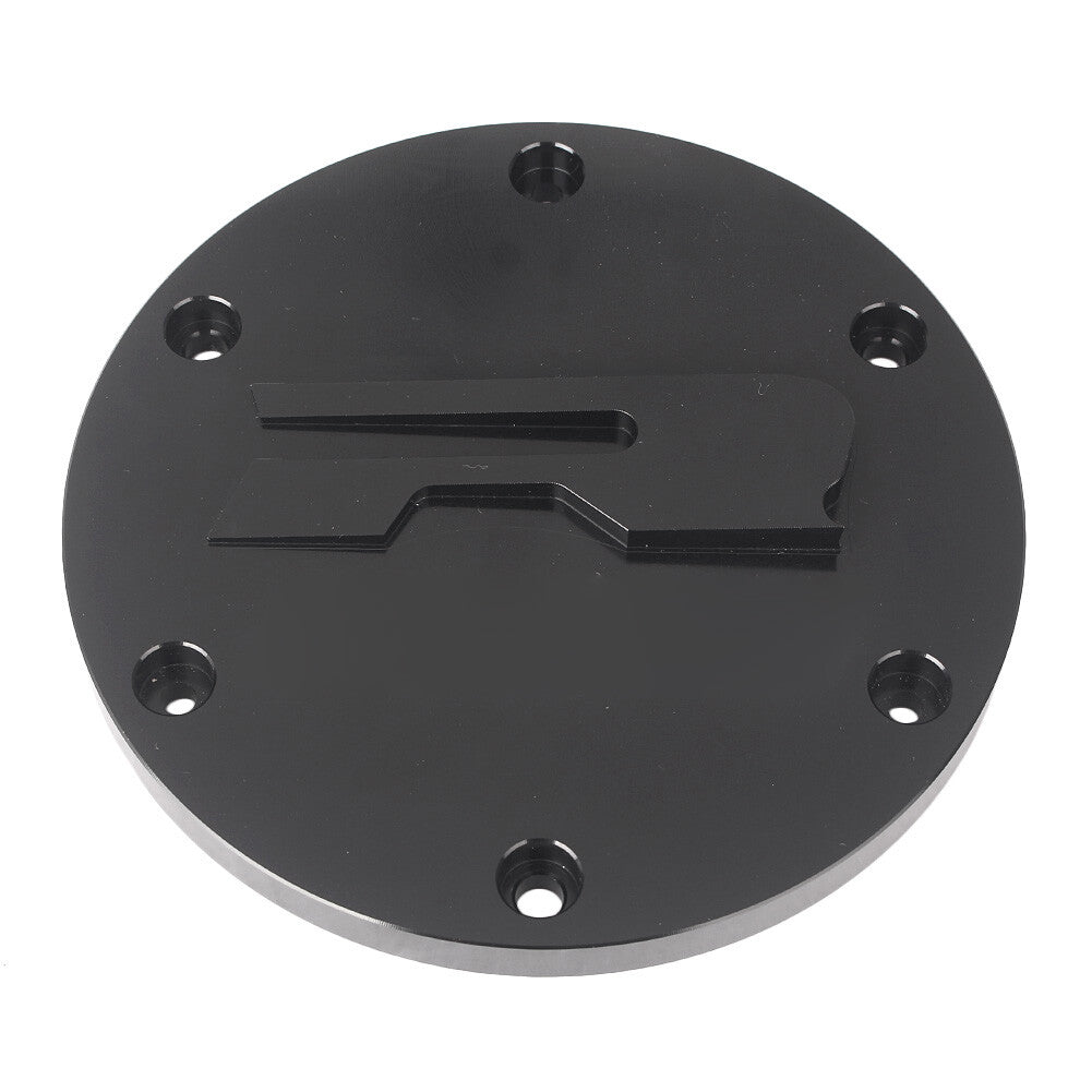 Black Chrome Derby Cover for Suzuki Boulevard M109R 2007-2017 2016 2015 2014 13