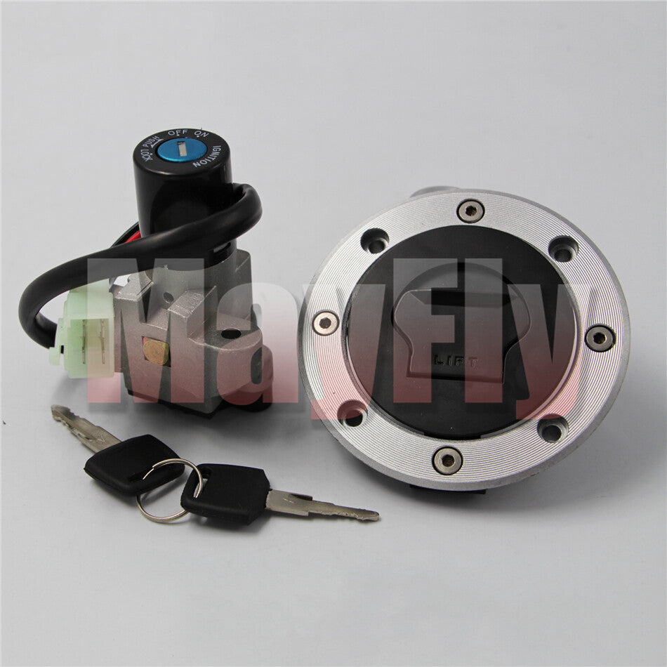Fit For GSXR1300 1997-2007 Hayabusa Ignition Switch Lock Gas Cap Cover Key Set