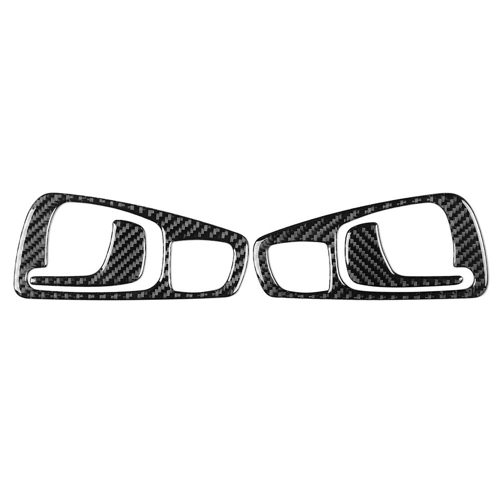 Interior Door Handle Cover Trim Fit for Honda S2000 2004-2009 Carbon Fiber Black ne