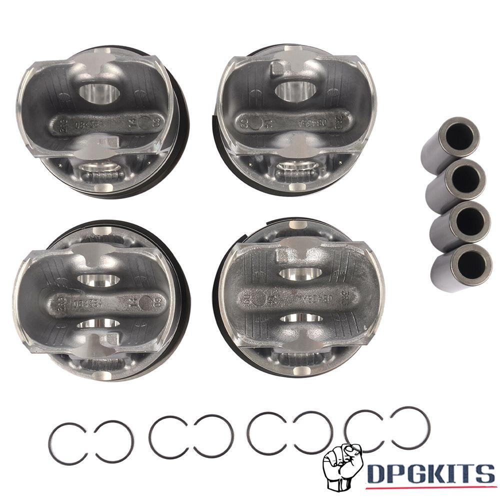 4Pcs Pistons  Rings Set for BMW 125i 220i 420i 420ix 520i N20B20A N26B20A 2.0