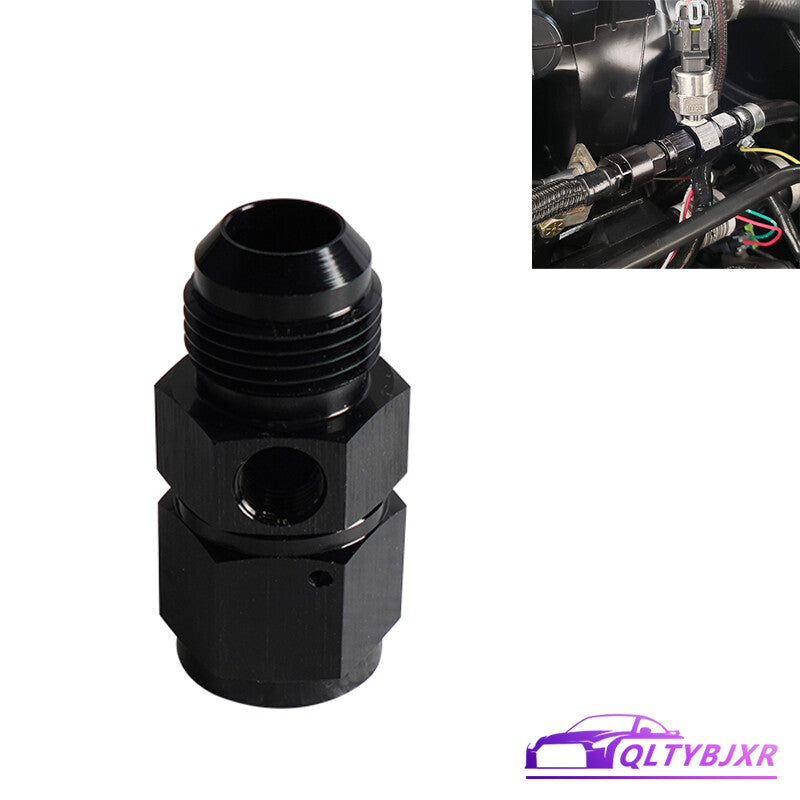 10AN Straight Fitting Adapter AN10 Male to Female 1/8NPT Gauge Port Fuel Hose