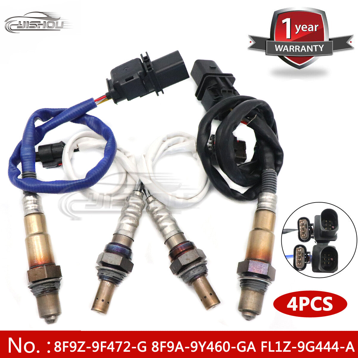 Kit (4) Upstream and Downstream O2 Oxygen Sensors for Ford Expedition 3.5L 2015 - 2020