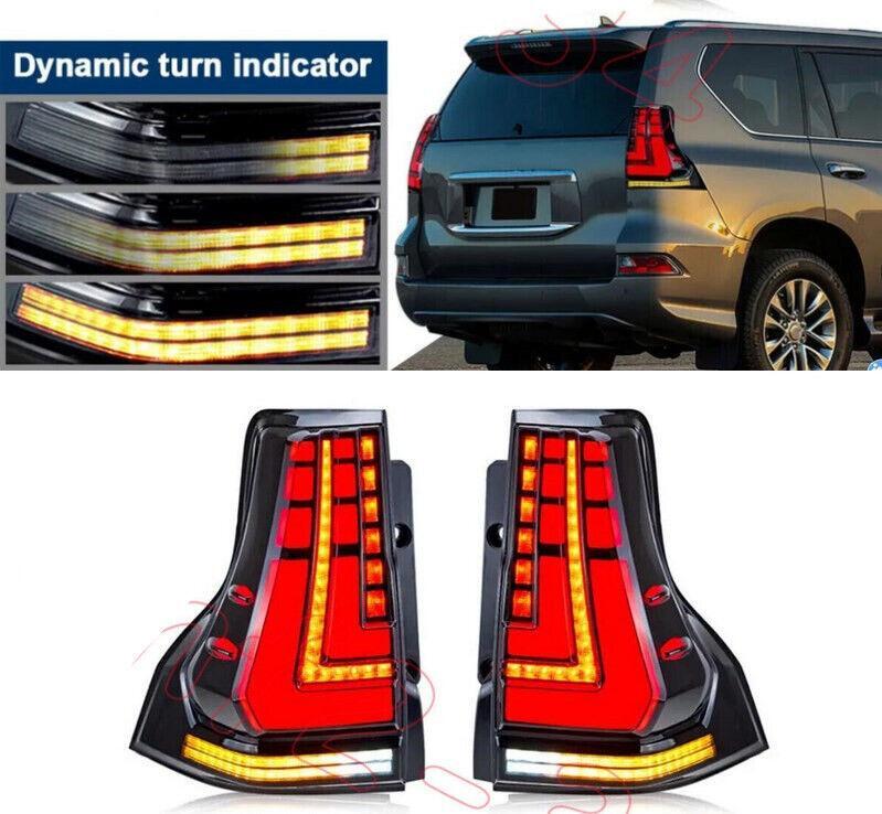 Two LED taillights for 2010-2021 for Toyota for Land Cruiser Prado / for Lexus GX400 GX460