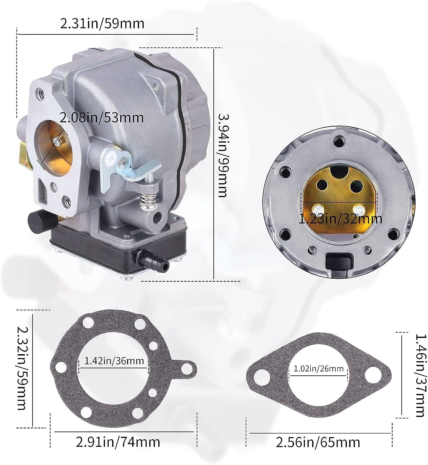 693480 Carburetor Replacement for BS 693479 694056 42E707 42A707 42A777 499306