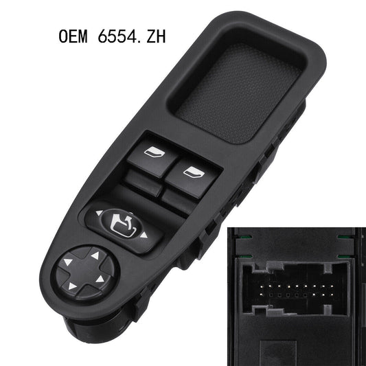 for CITROEN JUMPY for PEUGEOT EXPERT for FIAT SCUDO 6554.ZJ 6554.ZH 1 Bouton Leve Vitre