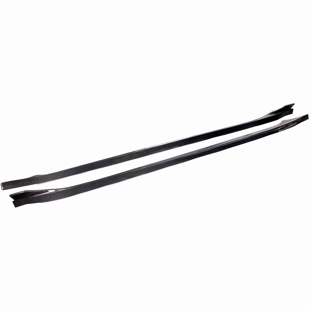 Carbon Fiber Rear Spoiler+Side Skirt+Front  Rear Bumper for 18-23 for Tesla model 3