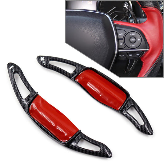 Steering Wheel Shift Paddle Shifter Extension for Toyota for Camry for Avalon 19-22 BLK