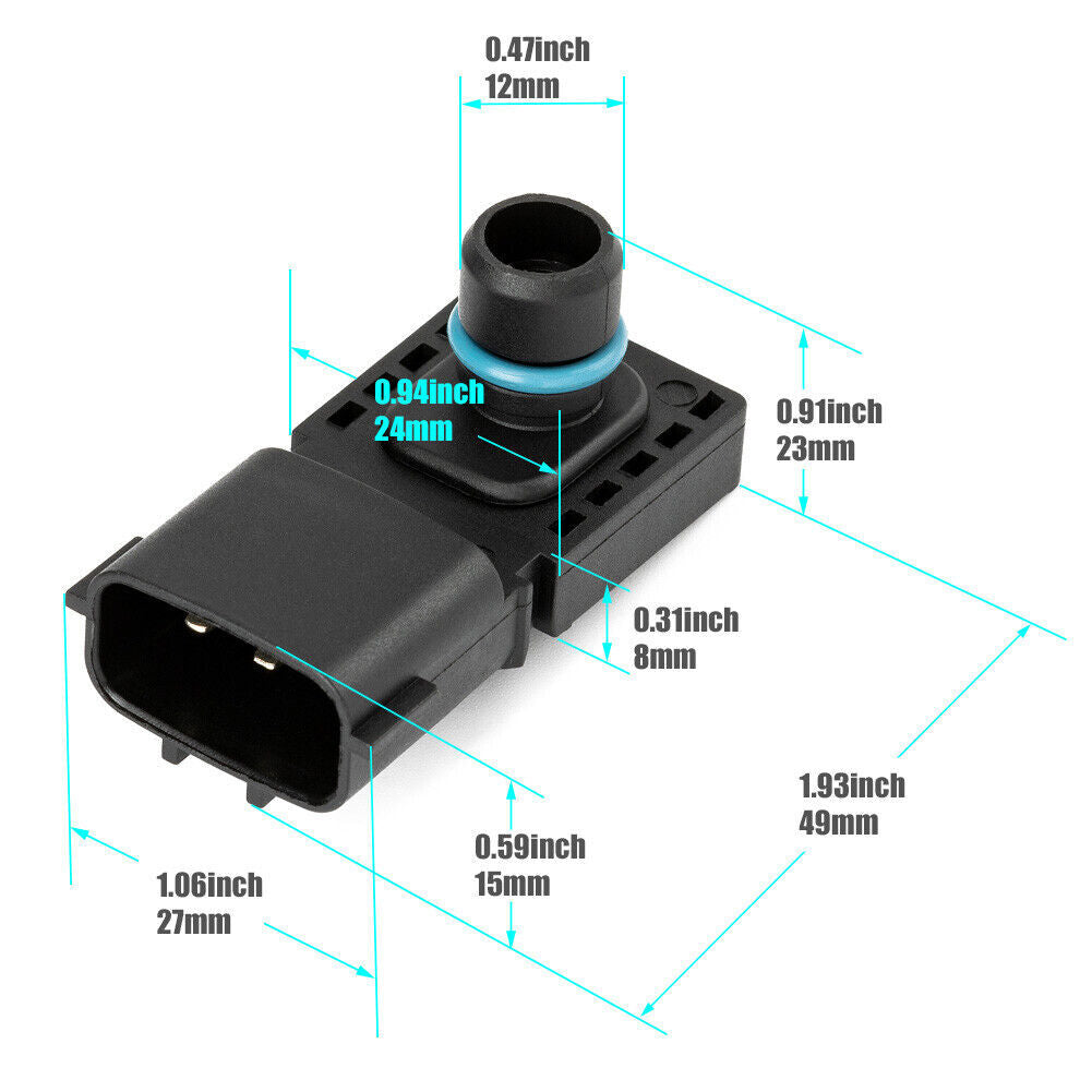 1Throttle Position Sensor TPS 22365-AM60A for Nissan Sentra Murano for INFINITI Q50