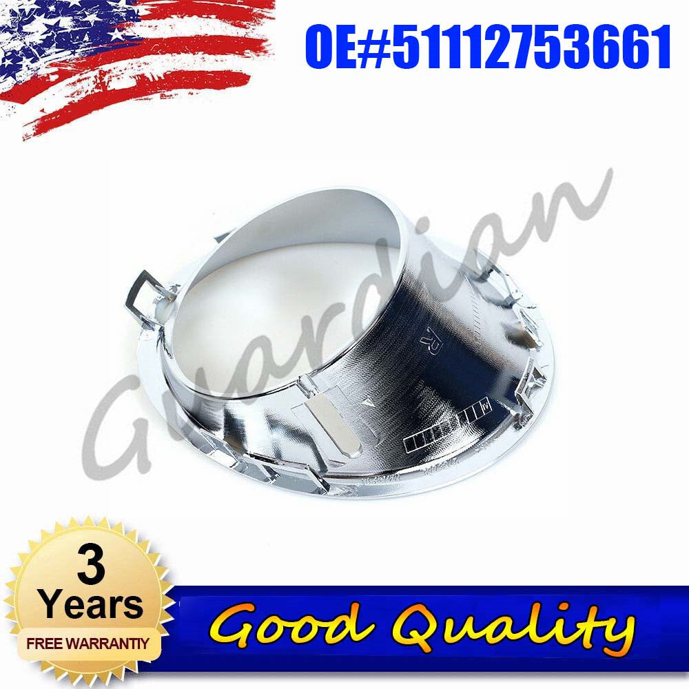 Left Front Fog Light Lamp Trim Ring Cover 51112753661 for Mini Cooper R55 R56