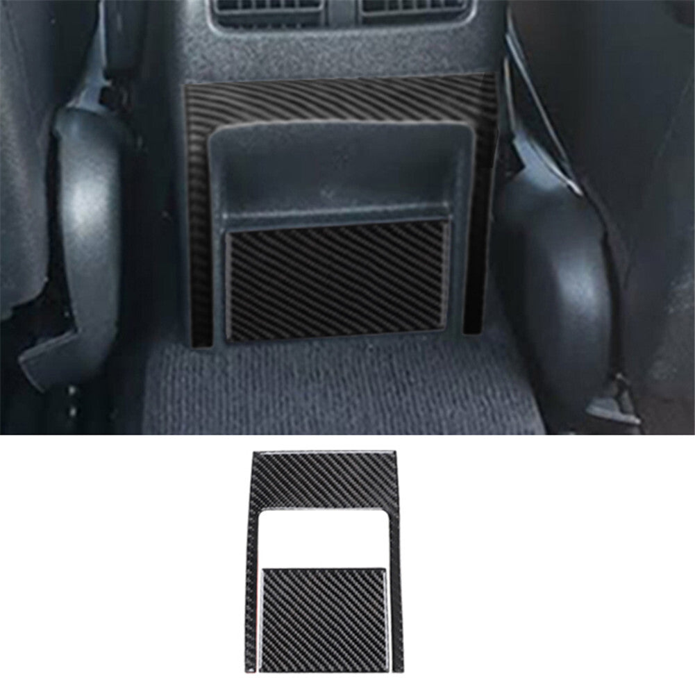 Carbon fiber center console rear trim for Mercedes-Benz W203 2005-2007