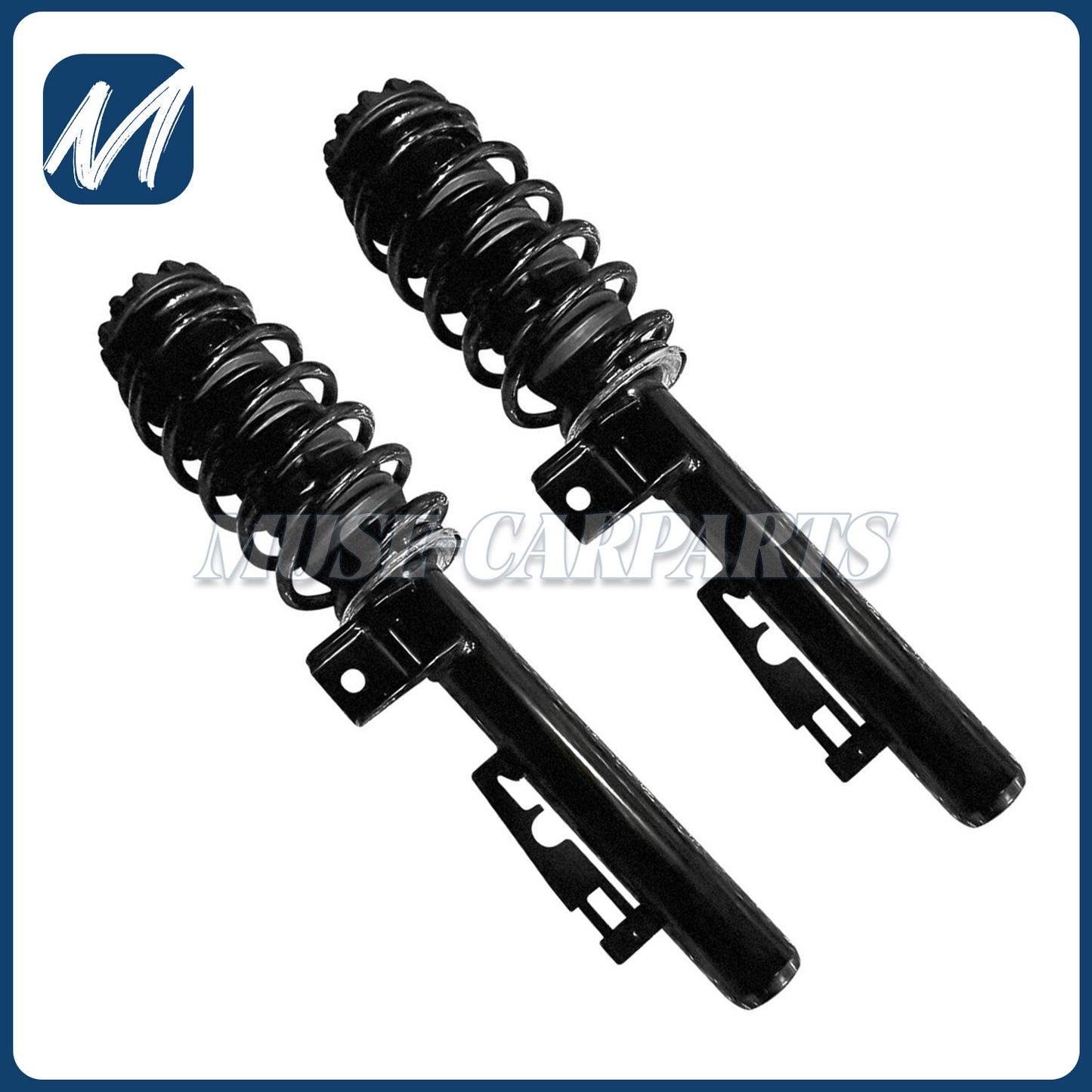 Two-piece front shock absorber strut spring assemblies are available for BMW X3 F25, X4 F26, xDrive28i, and xDrive35i.