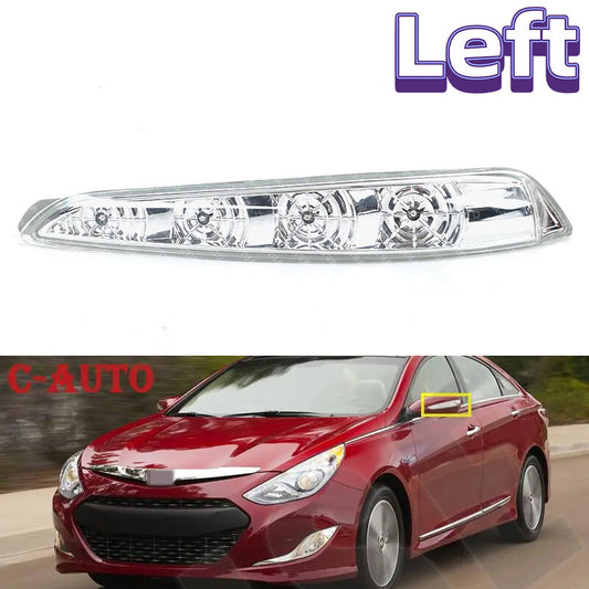 Left Rear View turn signal light Side Mirror Light for Hyundai Sonata 8 2010-14