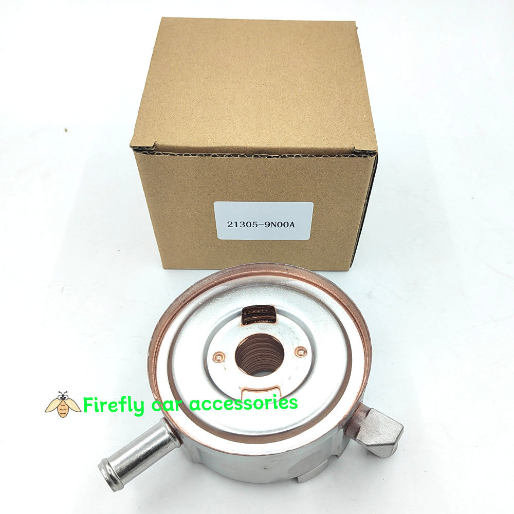 The new oil cooler is suitable for 2009-2021 for Nissan Pathfinder Murano Maxima 3.5L (model 21305-9N00A).