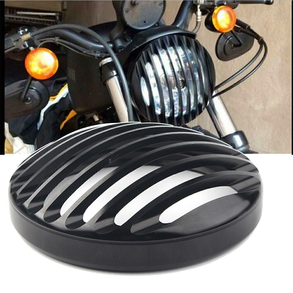 Headlight Grill Bezel Cover for Harley Sportster XL 883 1200 2004-2014 Black cl