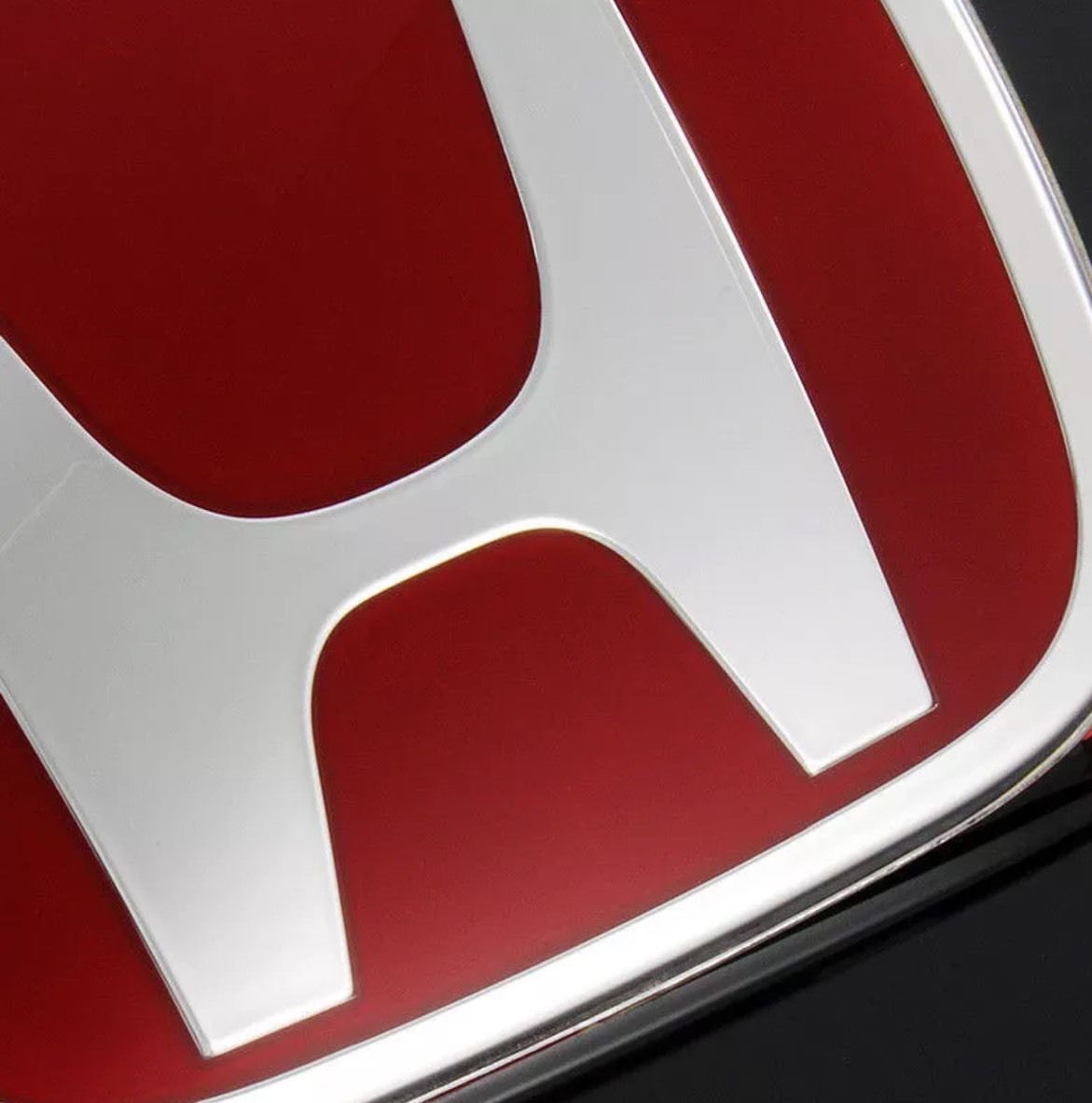 for Honda for Civic Red H JDM Emblems 06-11 Rear/Trunk/back 2dr Coupe Rear Only NEW