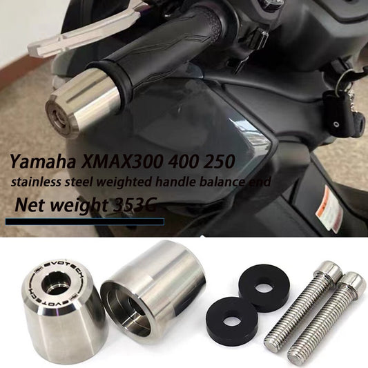 for YAMAHA XMAX300 new Handle Handlebar Grips Bar End Cap Plugs Slider Aluminum