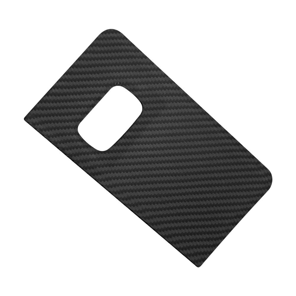 Carbon Fiber Interior Fuse Door Panel Cover Trim for Ford Explorer 2020-2023