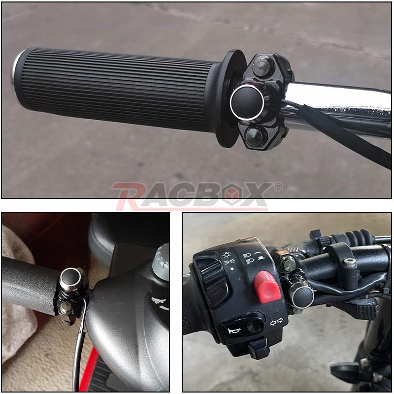 7/8 Motorcycle Handlebar ATV Kill Switch ON OFF Push Button Headlight Fog Spot