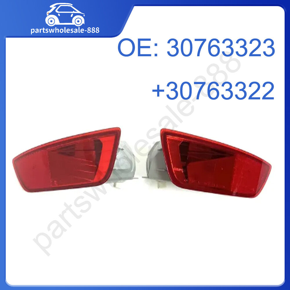 1 Pair Bumper Tail Light Lamp Cover for Volvo XC60 2008 2009 2010 2011 2012 2013