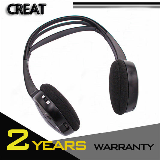 new rear for seat DVD headphones, compatible with 07-19 for Chrysler for Jeep for Dodge .