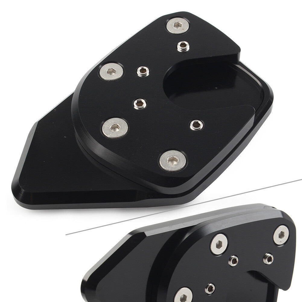 St?nder Seitenst?nder Verl?ngerungsplatte f¨¹r for Honda X-ADV XADV 750 17-18 Schwarz