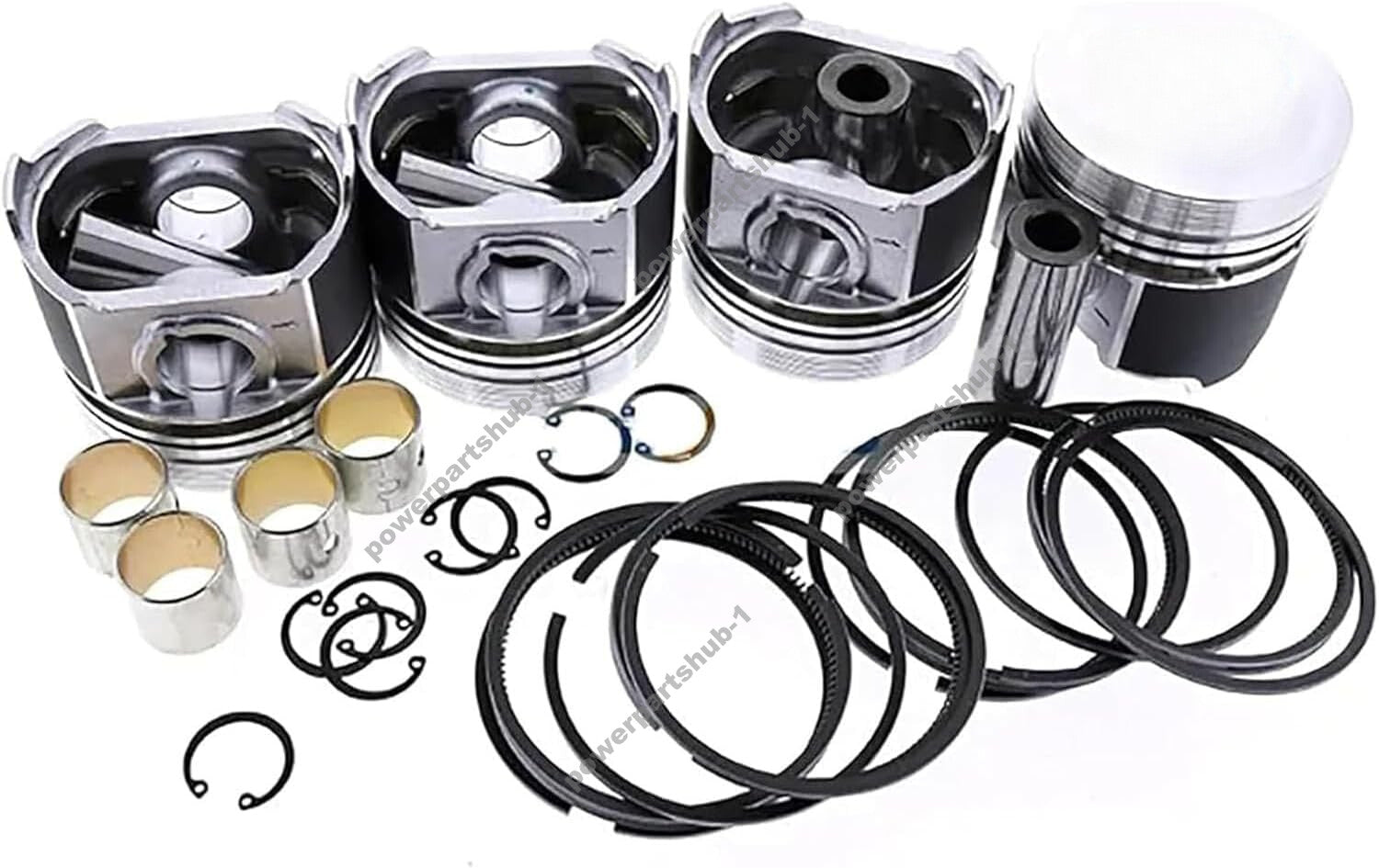STD Piston Kit with Ring Set for Perkins Engine 404D-22 404C-22 404C-22T 404A-22