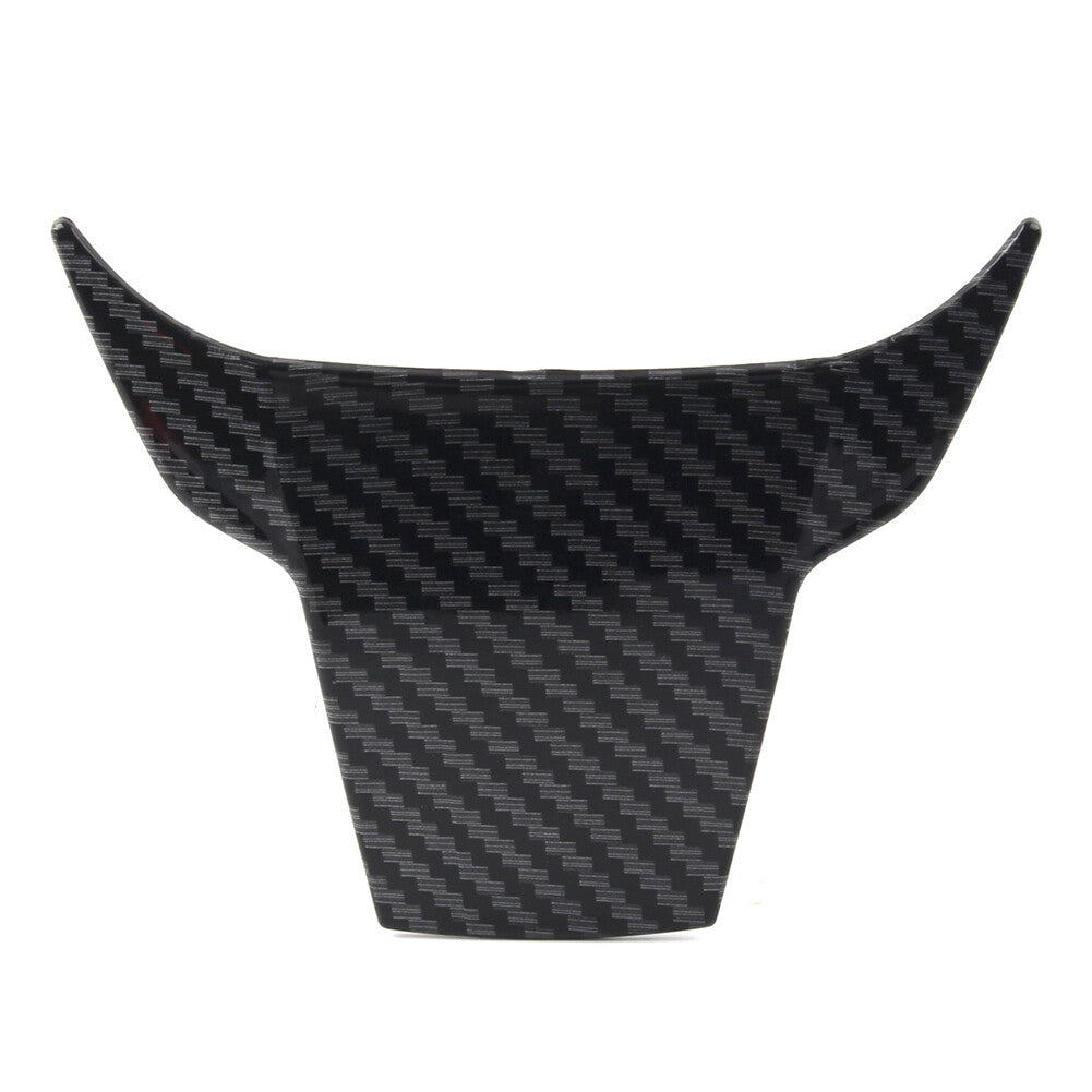 Car Steering Wheel Cover Trim Carbon Fiber Fit for Honda for Civic 10th Gen 2016-2017