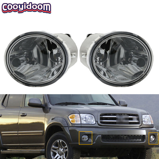 Pair for Toyota Sequoia 2001-2007 Tundra 2000-2006 foglamp bumper driving light