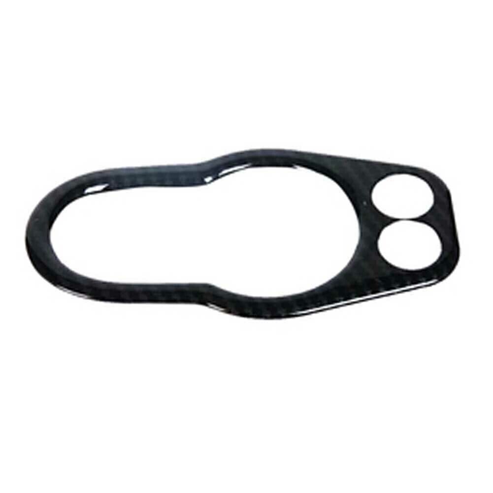 Inner Headlight Switch Cover Trim for BMW for MINI Cooper F55 F56 Carbon Fiber Style