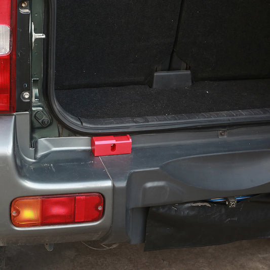 for Suzuki for Jimny 07-17 Car Tailgate Door Limiting Block Trim Accessories ABS Red