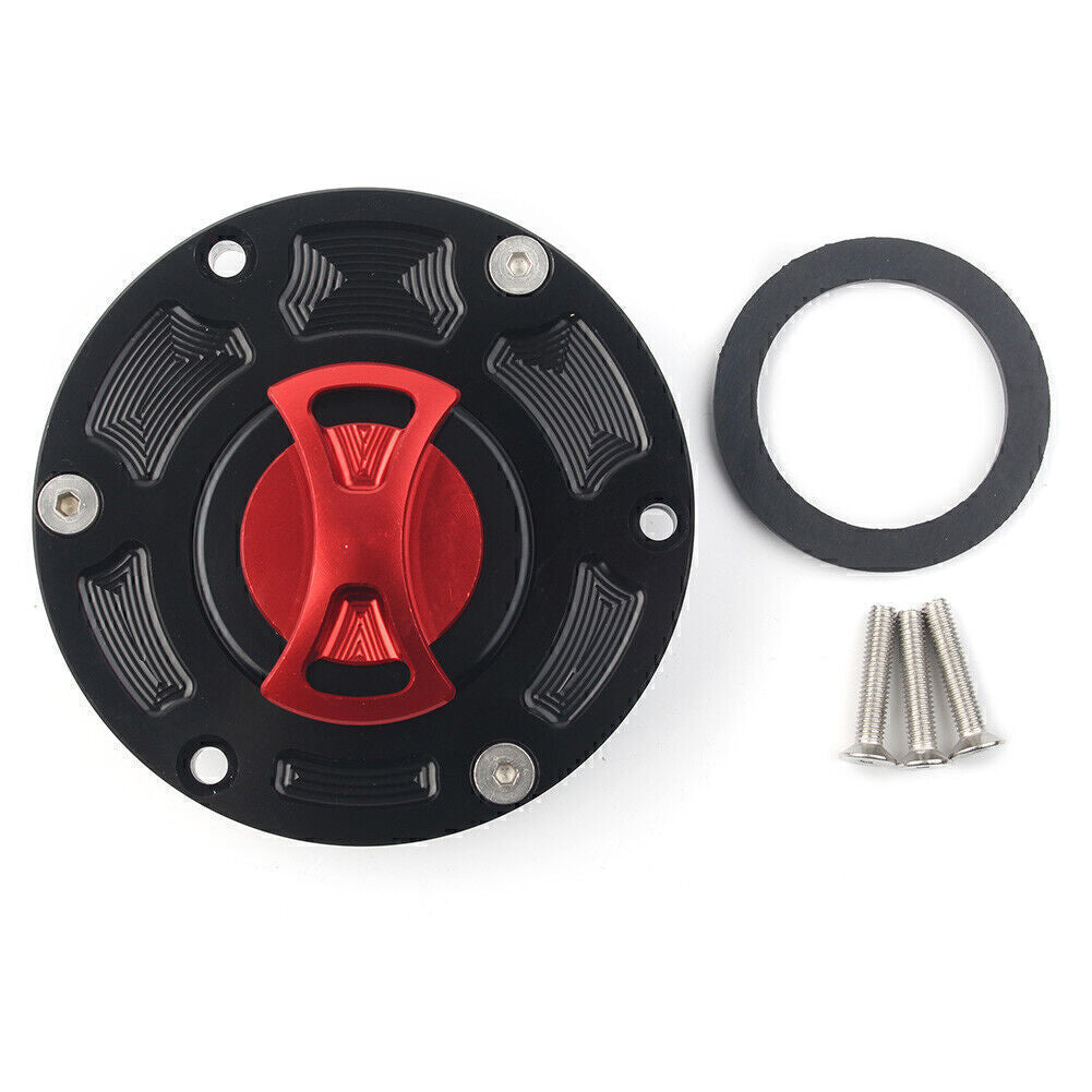 Fit for Kawasaki 250R EX250 2008-2012 EX300 2013-14 Red CNC Fuel Gas Tank Cap
