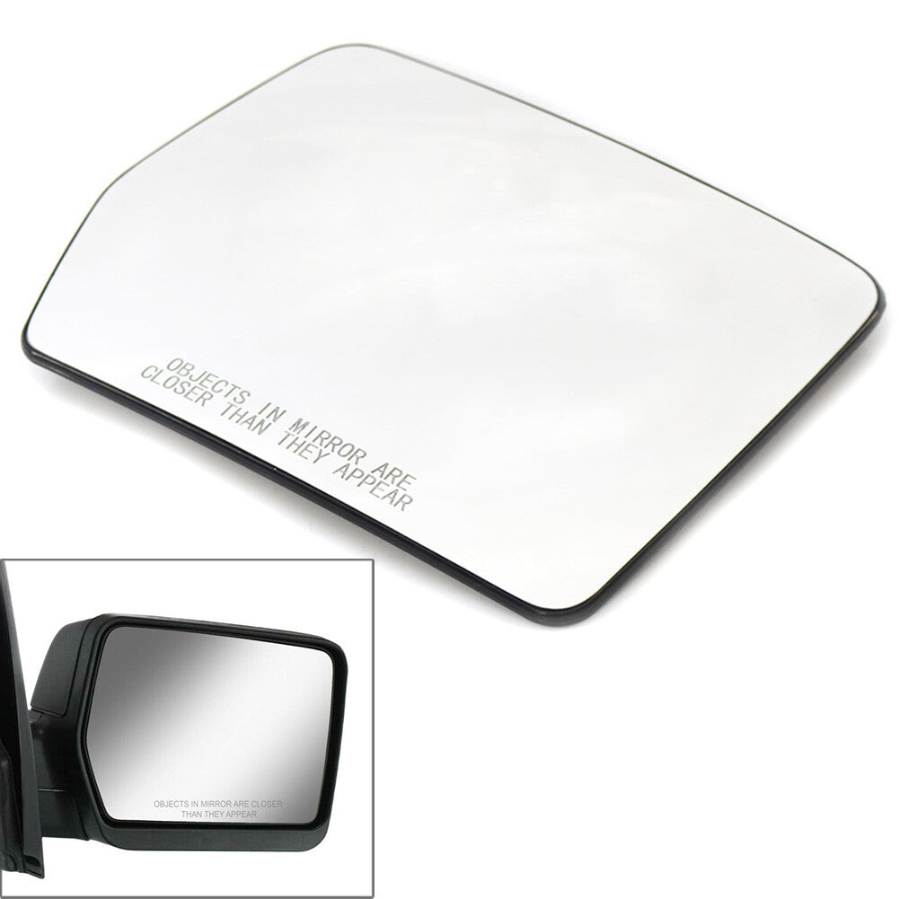 Power Heated Mirror Glass for Ford F150 F-150 04 - 14 13 For Mark LT