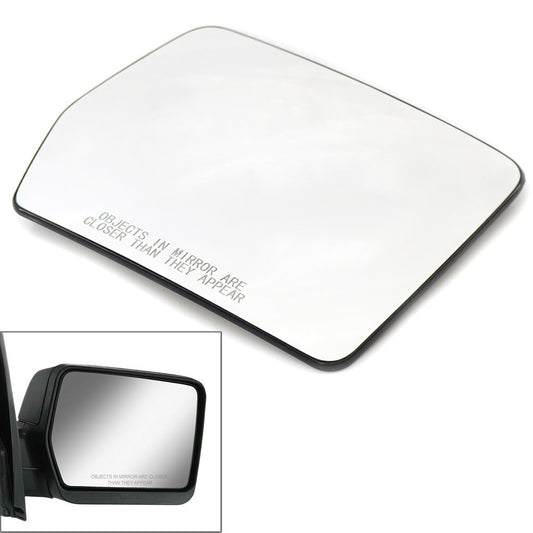 Power Heated Mirror Glass for Ford F150 F-150 04 - 14 13 For Mark LT