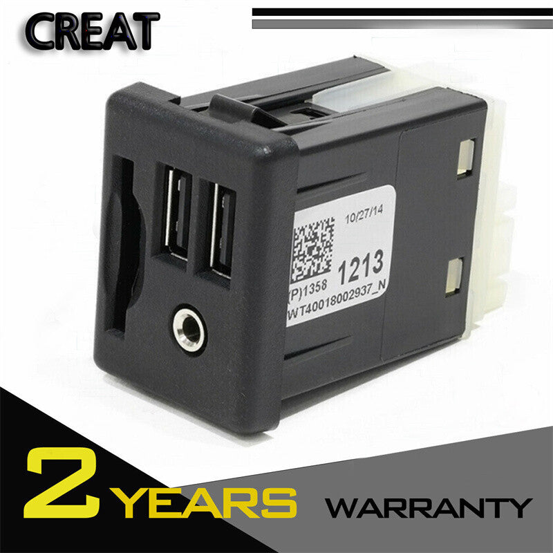 Center console auxiliary jack USB SD card input for Cadillac for GMC 13581213