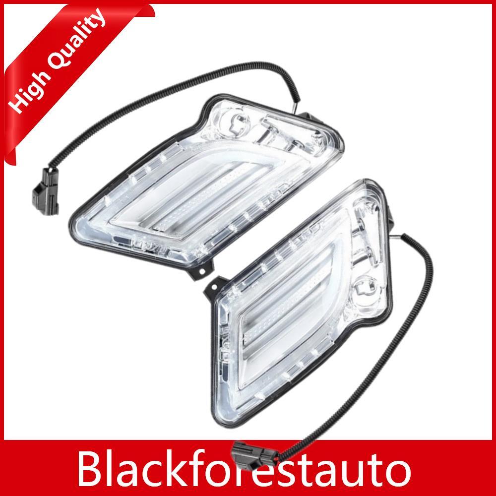 2Pcs Front LED Day Running Indicator Lamp /Light For 2011-2013 S60 Left Right