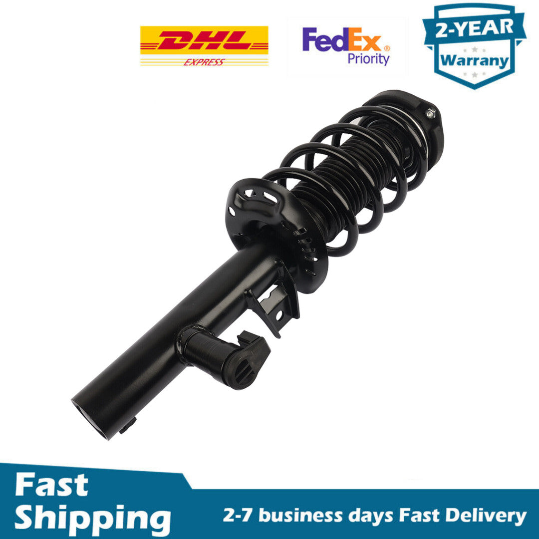 1x Front Shock Coil Spring Strut Electric Fit for VW for Passat CC for Golf VI Scirocco EOS