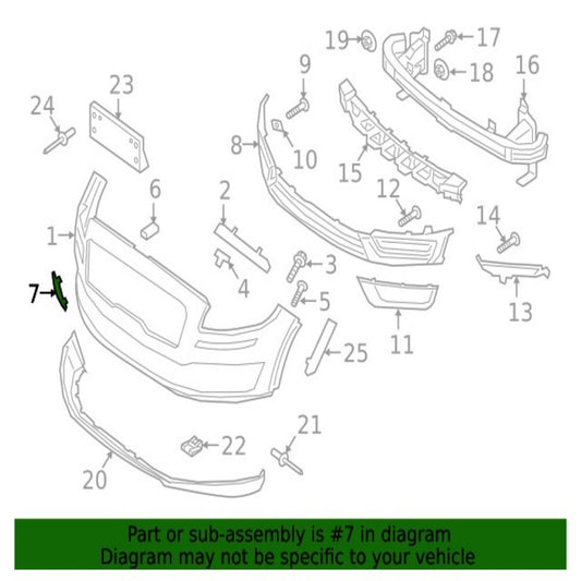 Parts# MA1Z17E811AAPTM
