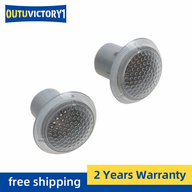 2-Pack Transparent Side Fender Marker Repeater Lights for 2010-2021 for Ford Transit Connect