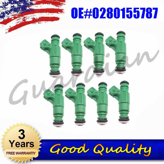 8x Fuel Injectors 0280155787 for Land Rover Discovery Series II HSK SE Vitesse