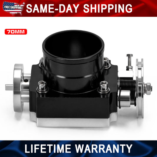Throttle Body Universal 70MM 2.75 Adapter for Dodge for Ram 5.7L 6.1L 6.4L Hemi